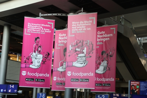 Delivery Hero startet Launch-Kampagne fr Foodpanda - Foto: Ingo Hamburg